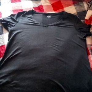 Athletic black t shirt large